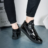 SNAKE EXCLUSIVE METALLIC SNEAKERS