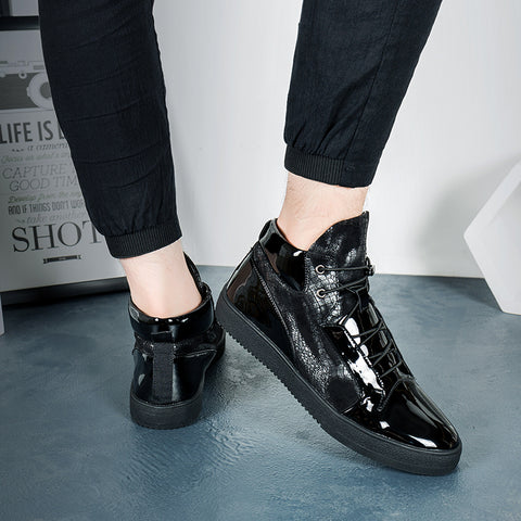 SNAKE EXCLUSIVE METALLIC SNEAKERS