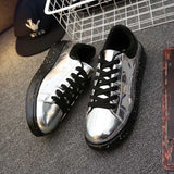 MYUN METALLIC SNEAKERS