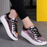 LAKISHA EXCLUSIVE METALLIC SNEAKERS