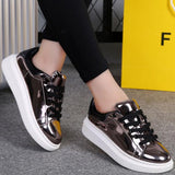 LAKISHA EXCLUSIVE METALLIC SNEAKERS