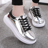LAKISHA EXCLUSIVE METALLIC SNEAKERS